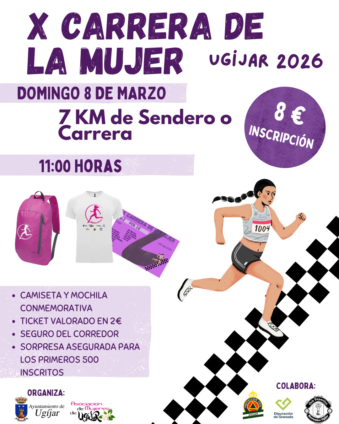 X CARRERA DE LA MUJER - UG�JAR